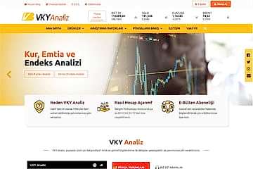Vakıf Yatırım web sitesi tasarım ve yazılım